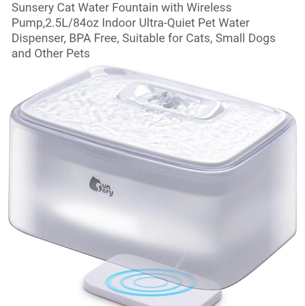 Pet Fountain - White